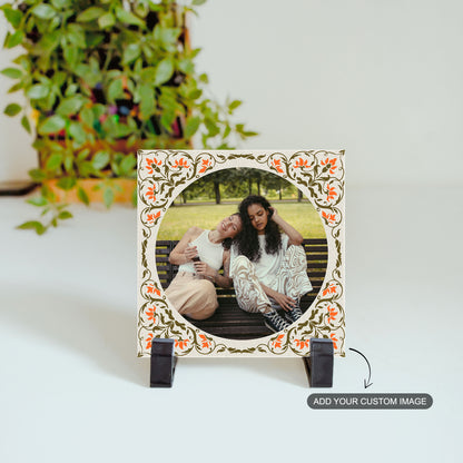 Framed in Stone – Custom Ceramic Tile
