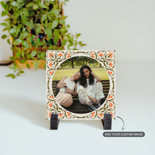 Framed in Stone – Custom Ceramic Tile