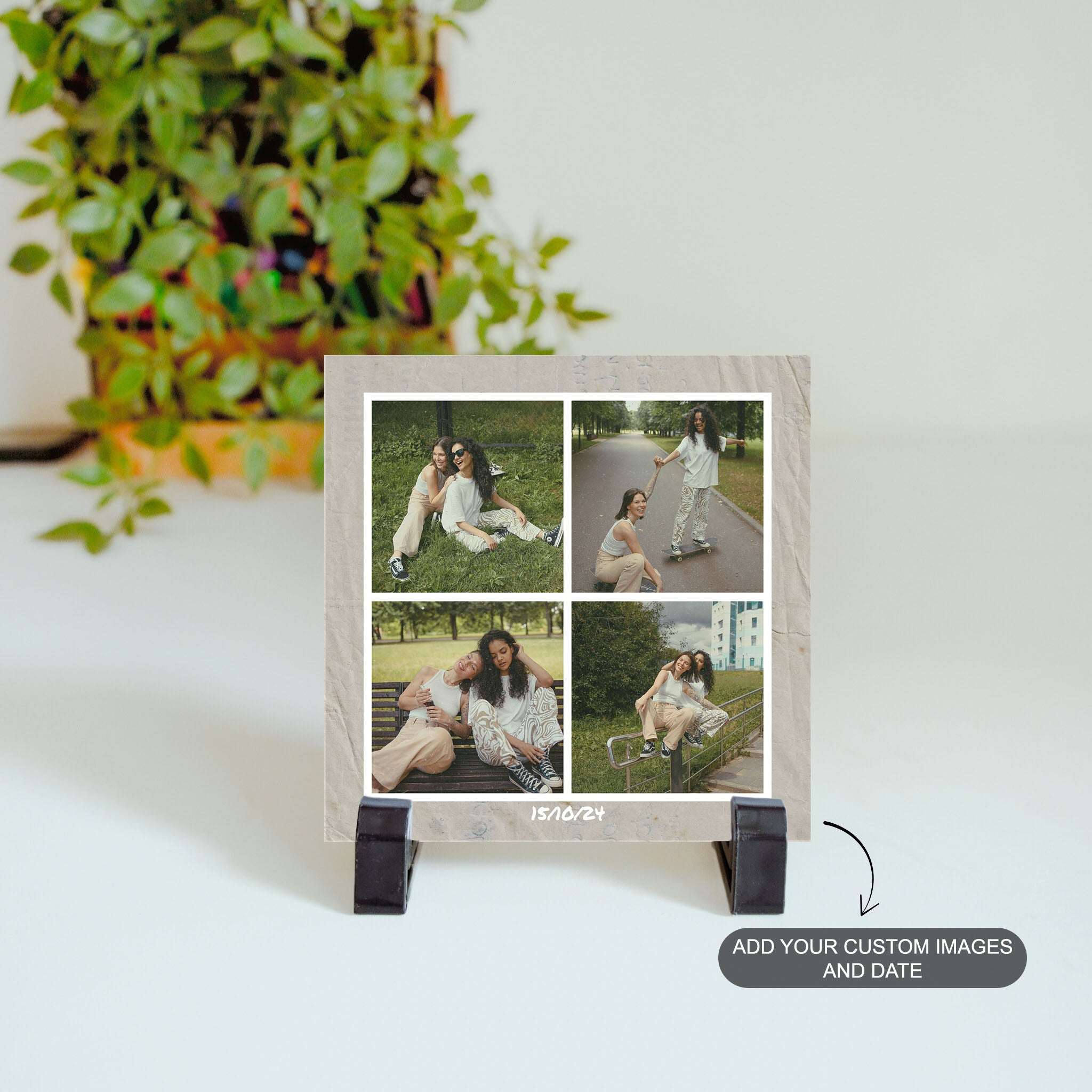 One Day, Endless Memories – Custom Ceramic Tile