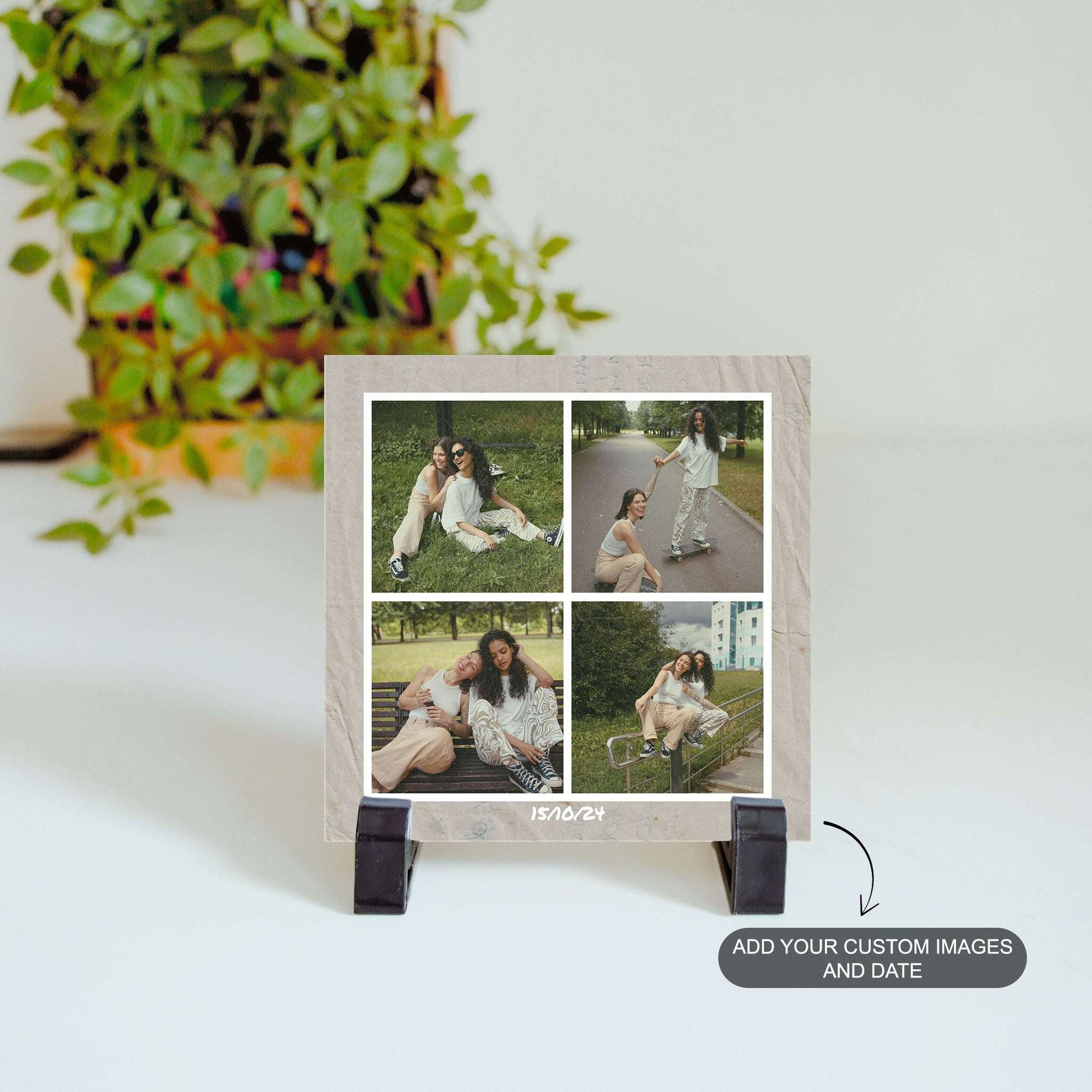 One Day, Endless Memories – Custom Ceramic Tile