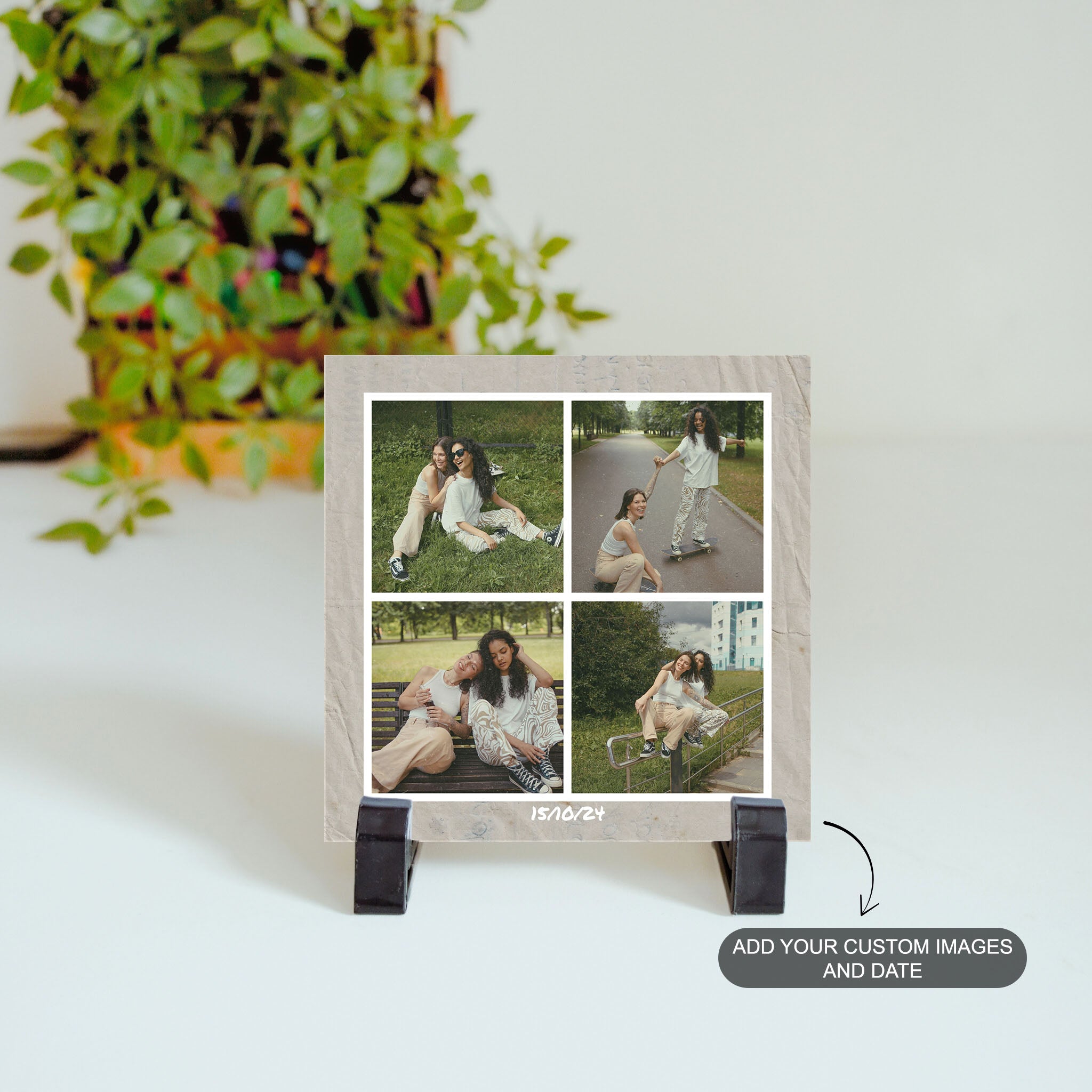 One Day, Endless Memories – Custom Ceramic Tile