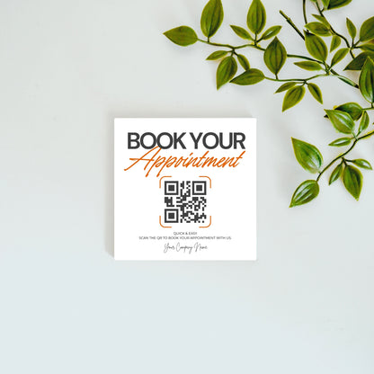 Book Your Appointment – Custom QR Ceramic Tile