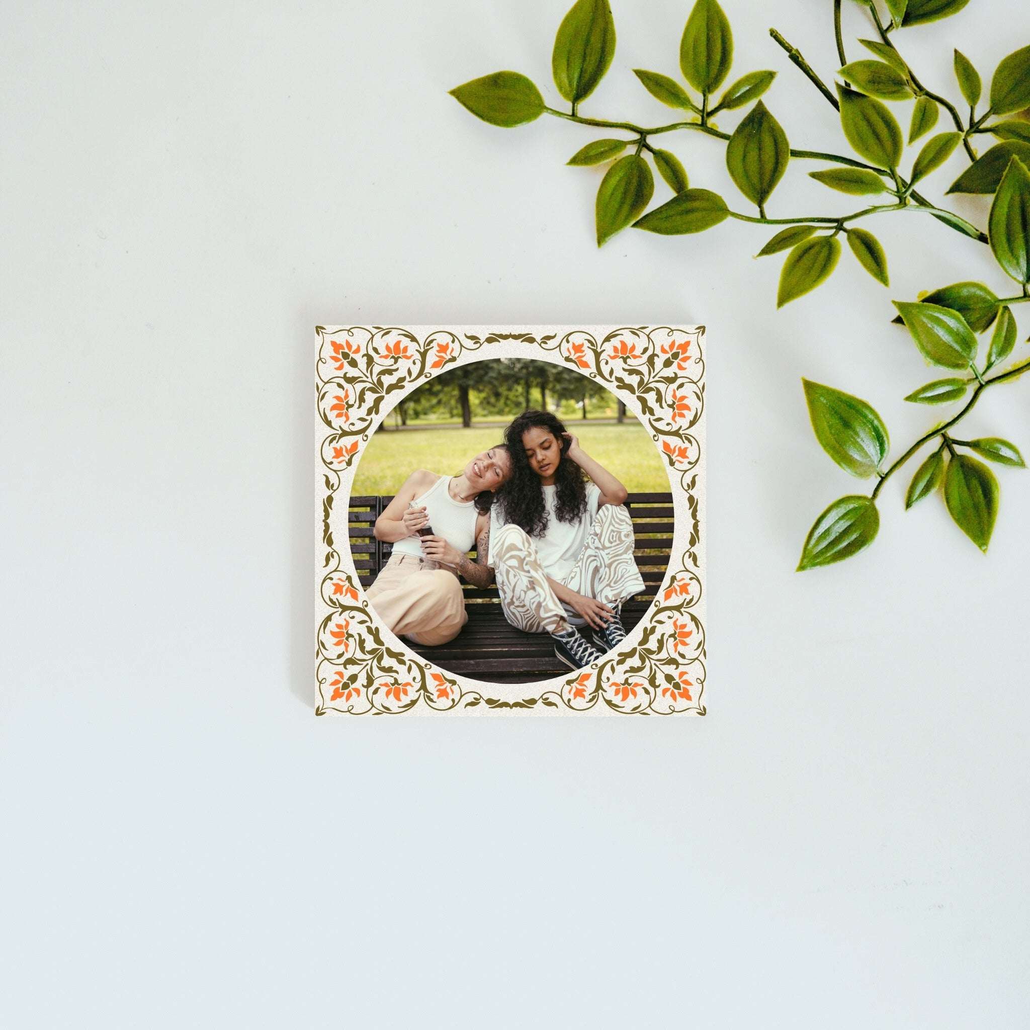 Framed in Stone – Custom Ceramic Tile