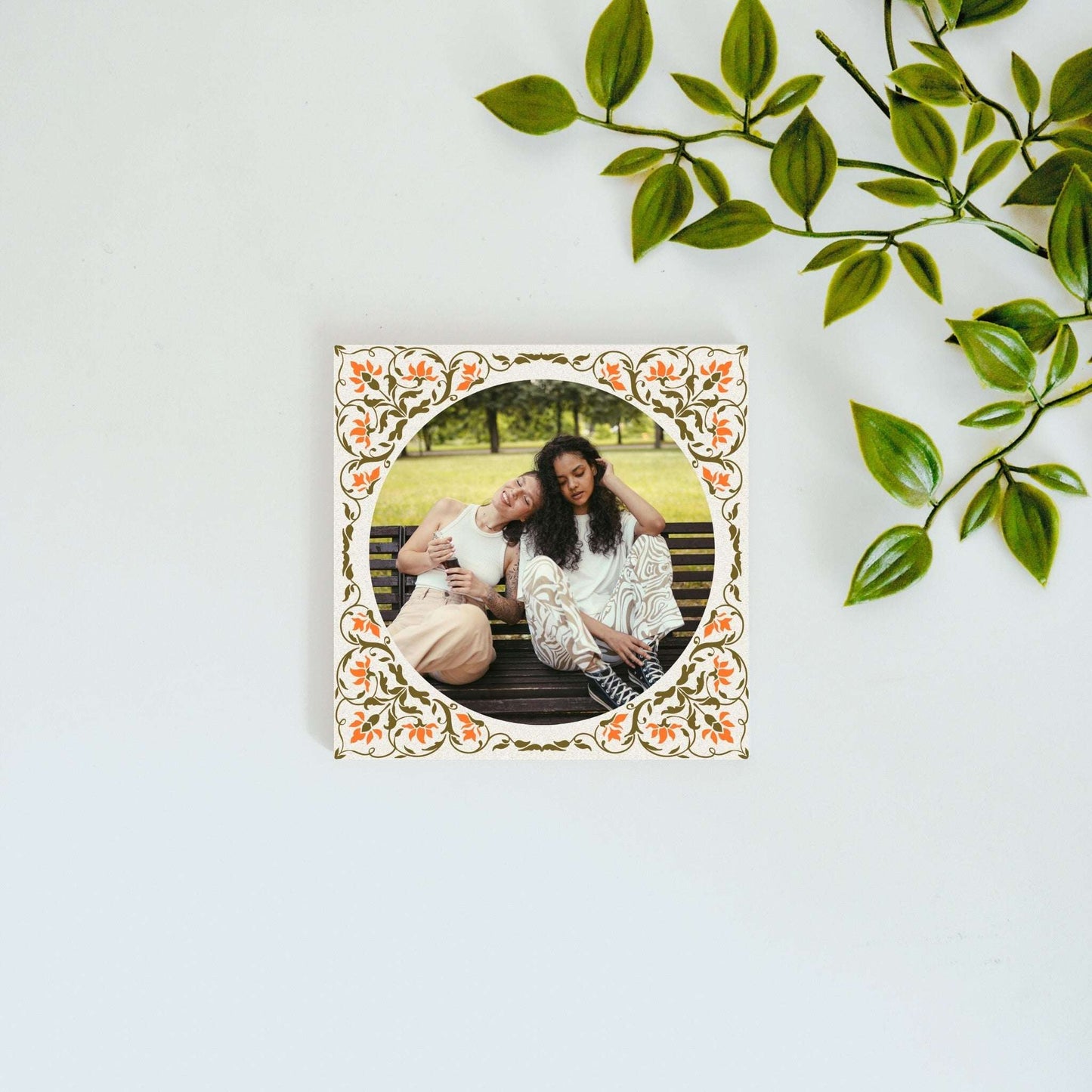Framed in Stone – Custom Ceramic Tile
