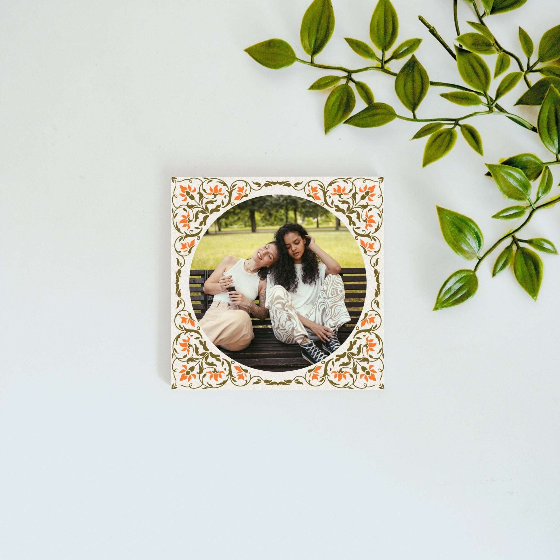 Framed in Stone – Custom Ceramic Tile