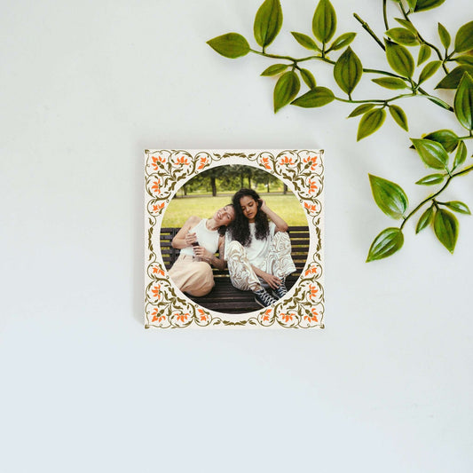 Framed in Stone – Custom Ceramic Tile