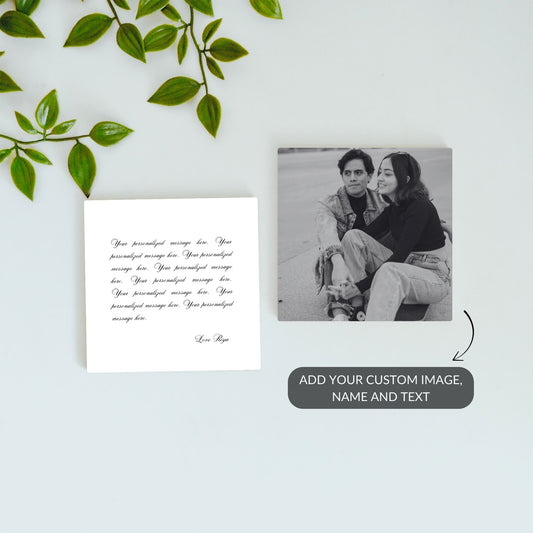 Dear Love – Custom Ceramic Tile Bundle (Set of 2)