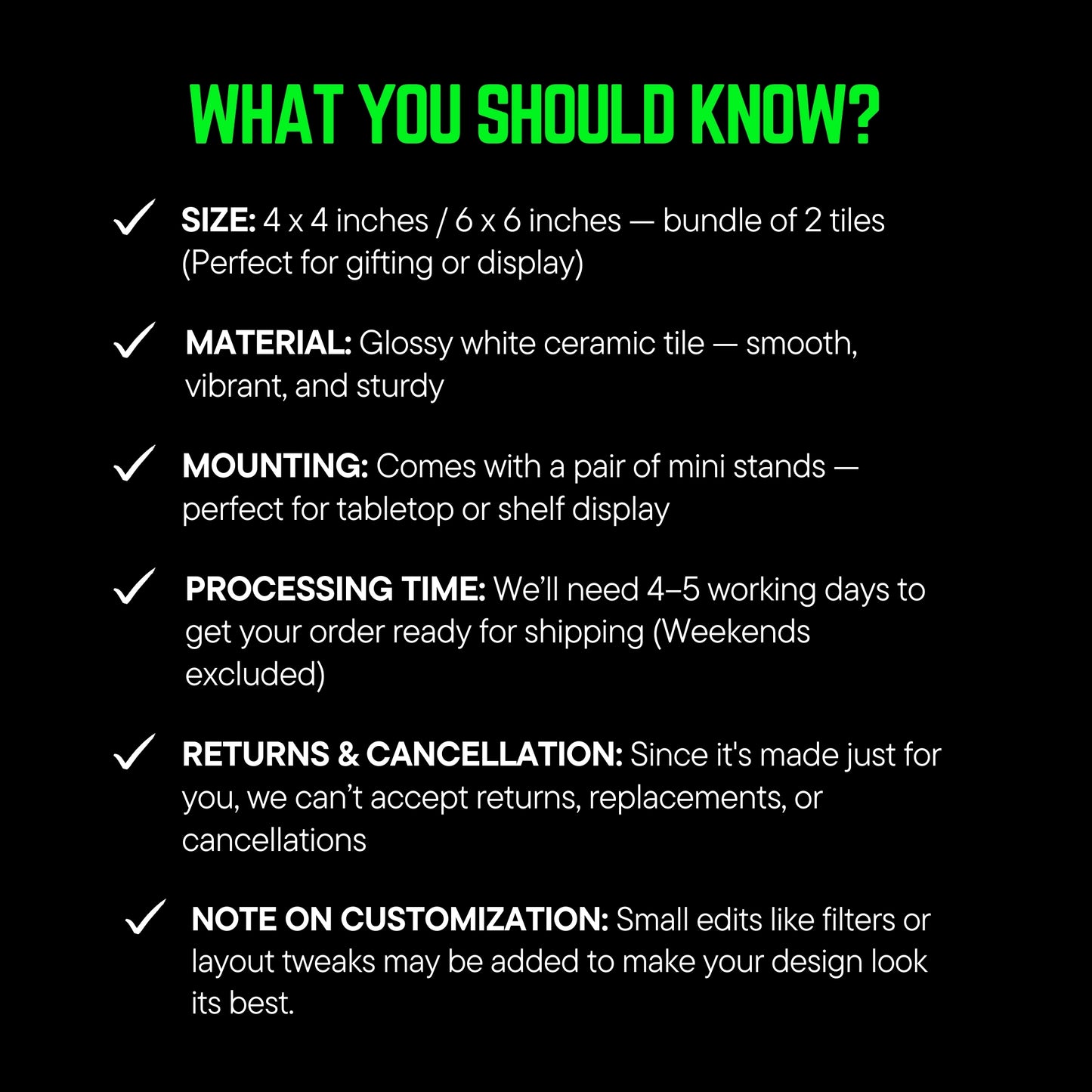 Ganesha & Memory - Custom Ceramic Tile Bundle