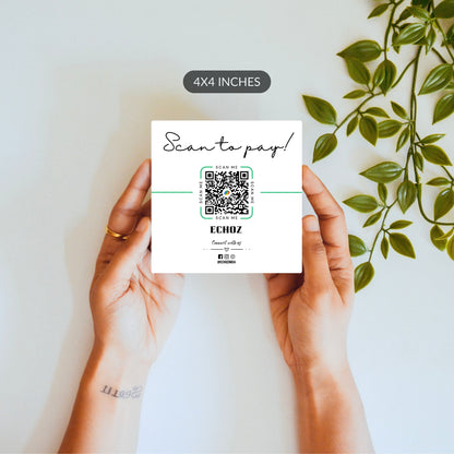 Scan to Pay – Custom QR Ceramic Tile