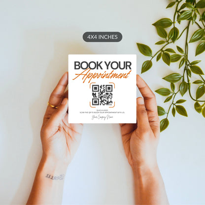 Book Your Appointment – Custom QR Ceramic Tile