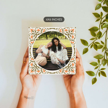 Framed in Stone – Custom Ceramic Tile