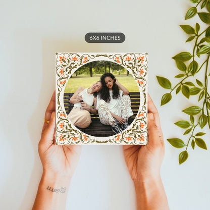 Framed in Stone – Custom Ceramic Tile