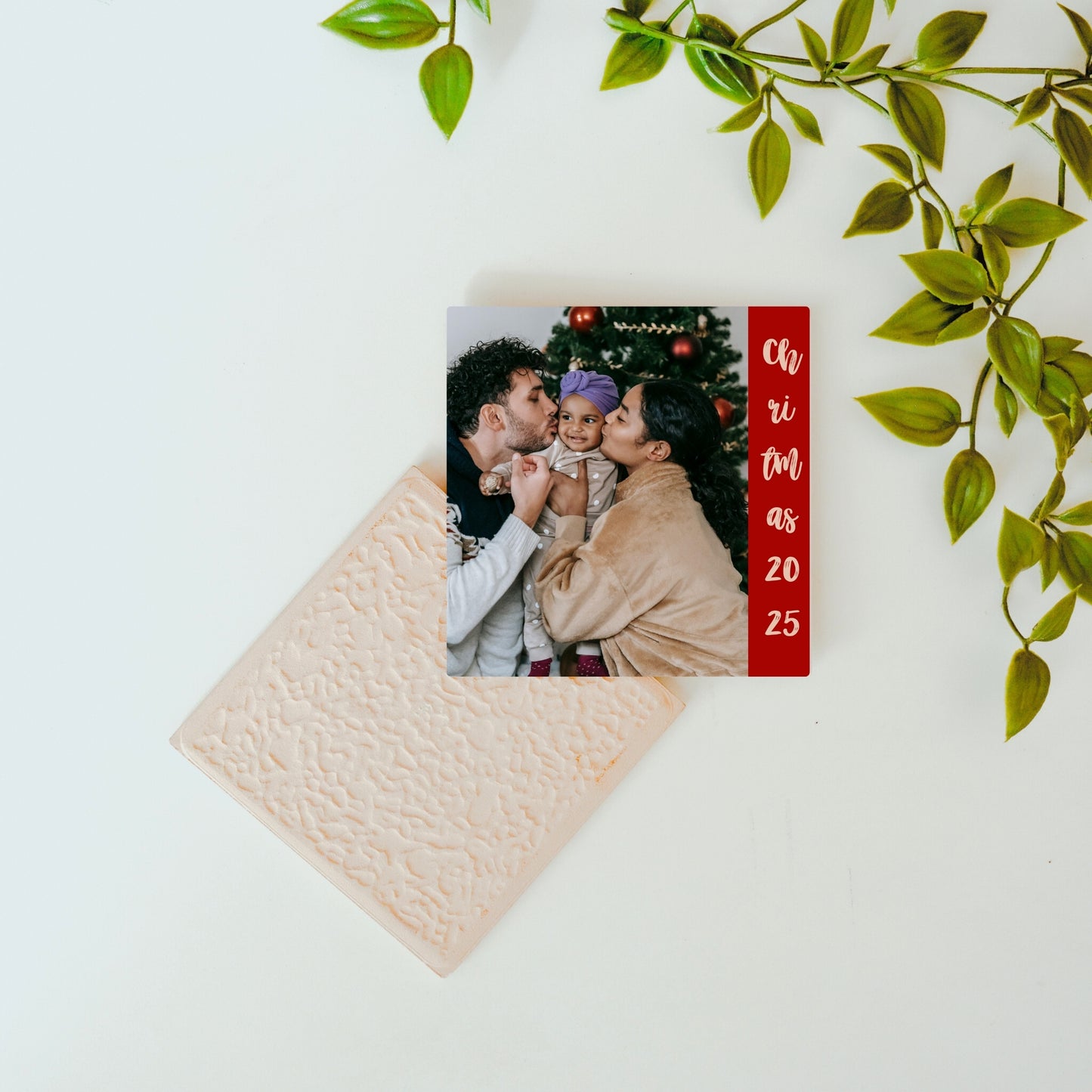 Back display of Custom ceramic tile