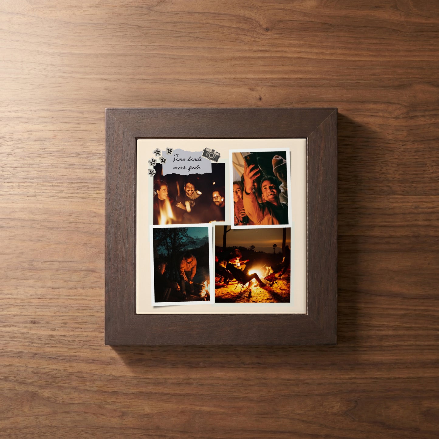 Some Bonds Never Fade - Custom Framed Ceramic Tile