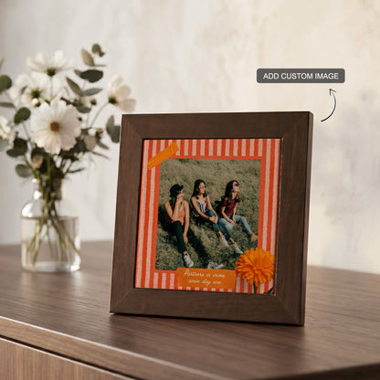 Partners in Crime - Custom Framed Ceramic Tile