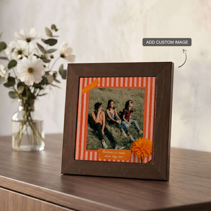 Partners in Crime - Custom Framed Ceramic Tile