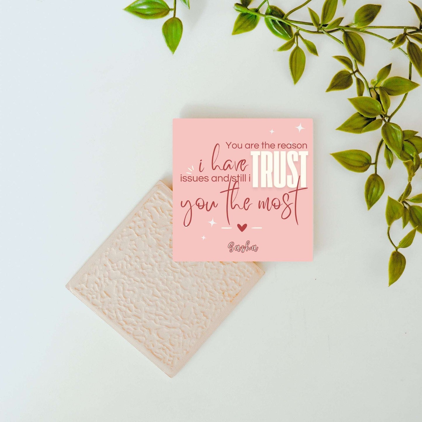 The One I Still Trust – Custom Ceramic Tile