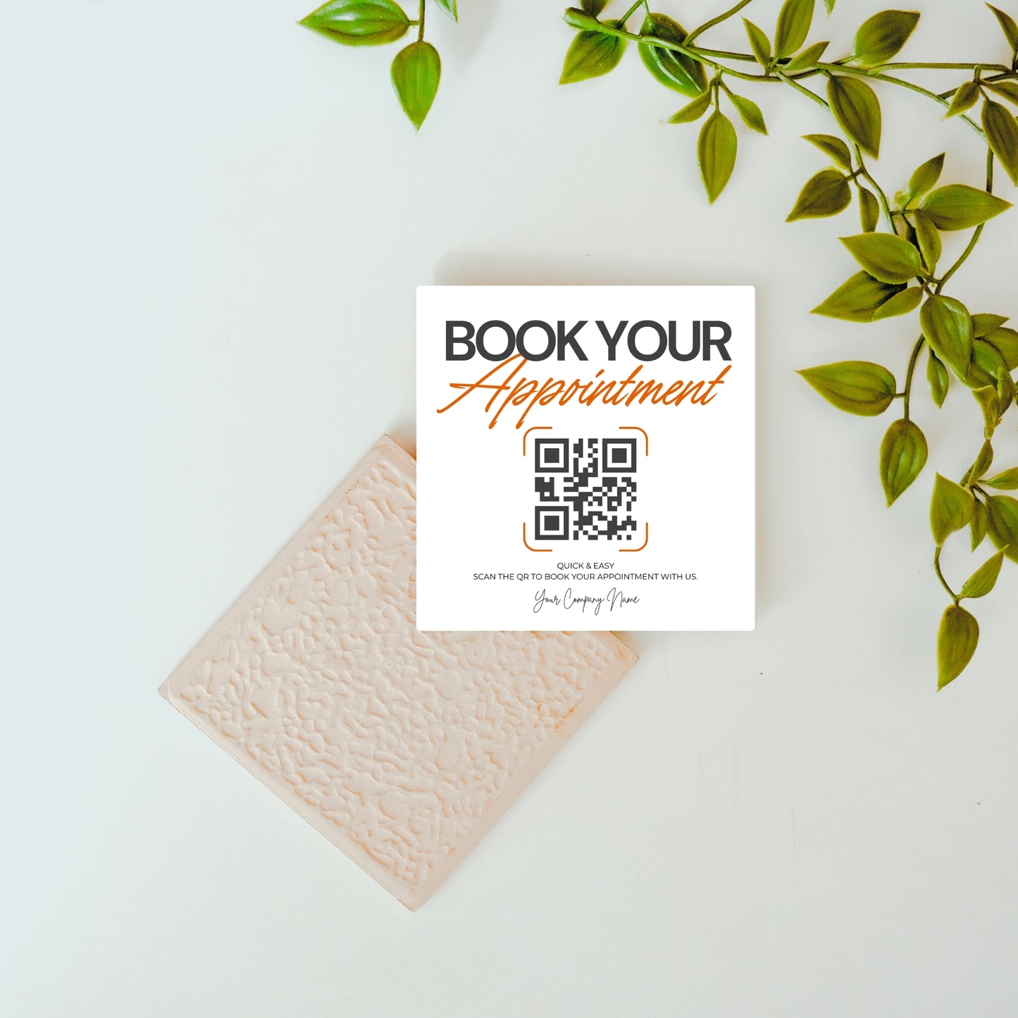 Book Your Appointment – Custom QR Ceramic Tile