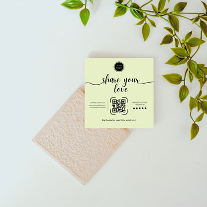 Share Your Love – Custom QR Ceramic Tile
