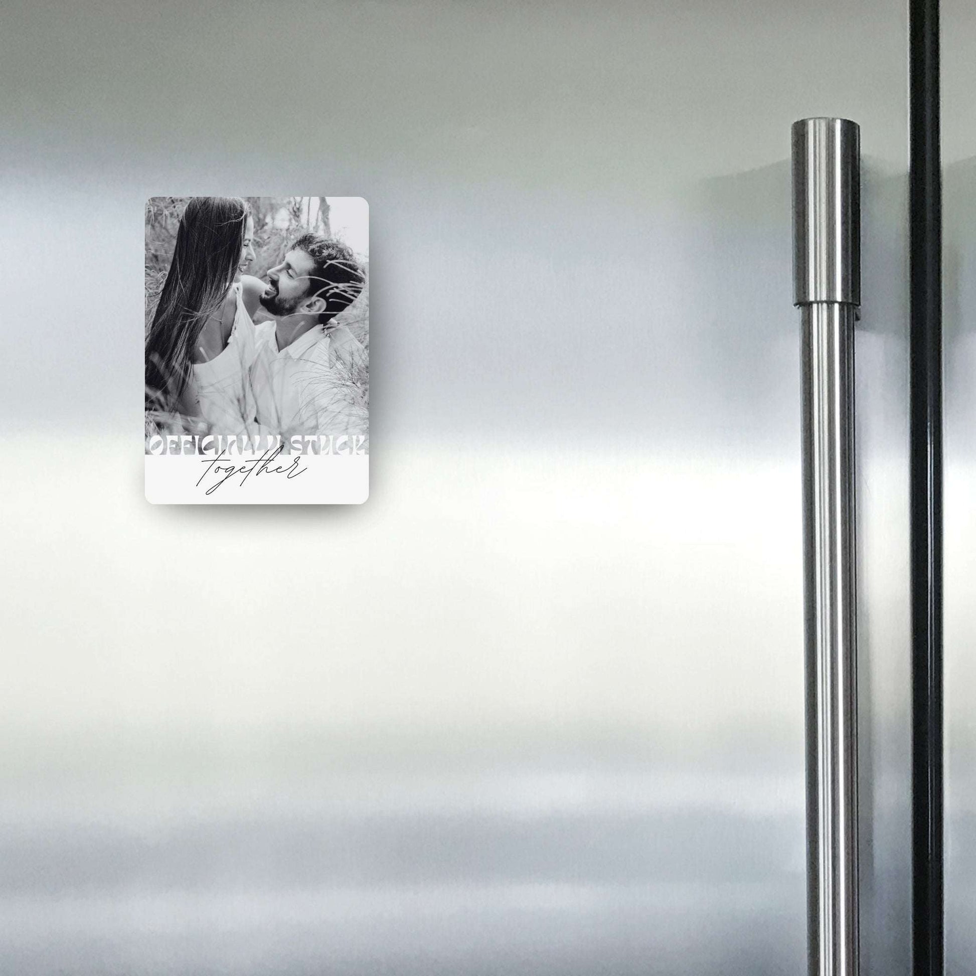 Officially Stuck Together - Custom Fridge Magnet