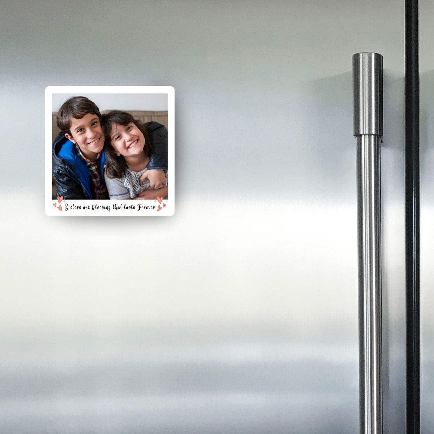 Sisters Are Blessing - Custom Fridge Magnet