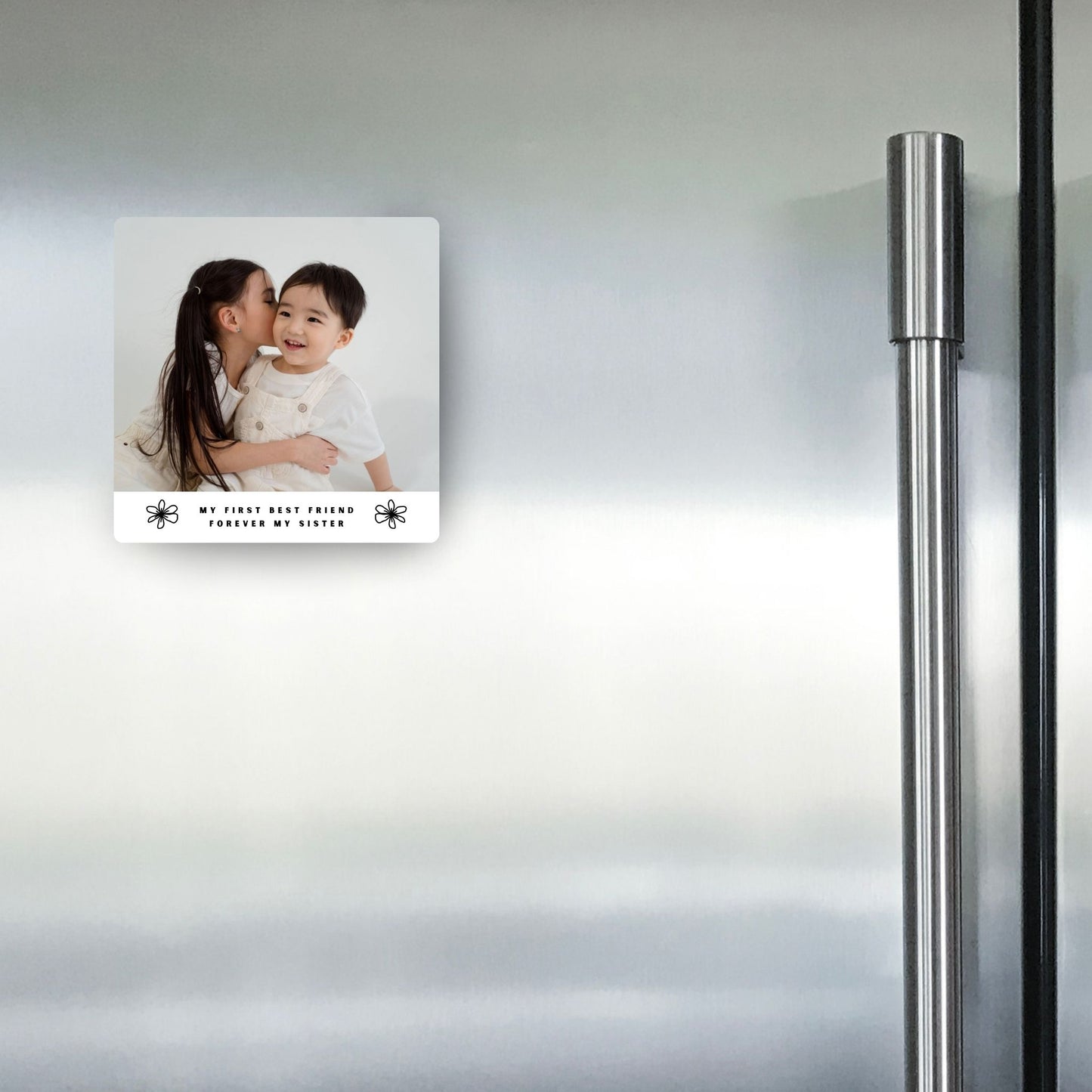 My First Best Friend - Custom Fridge Magnet