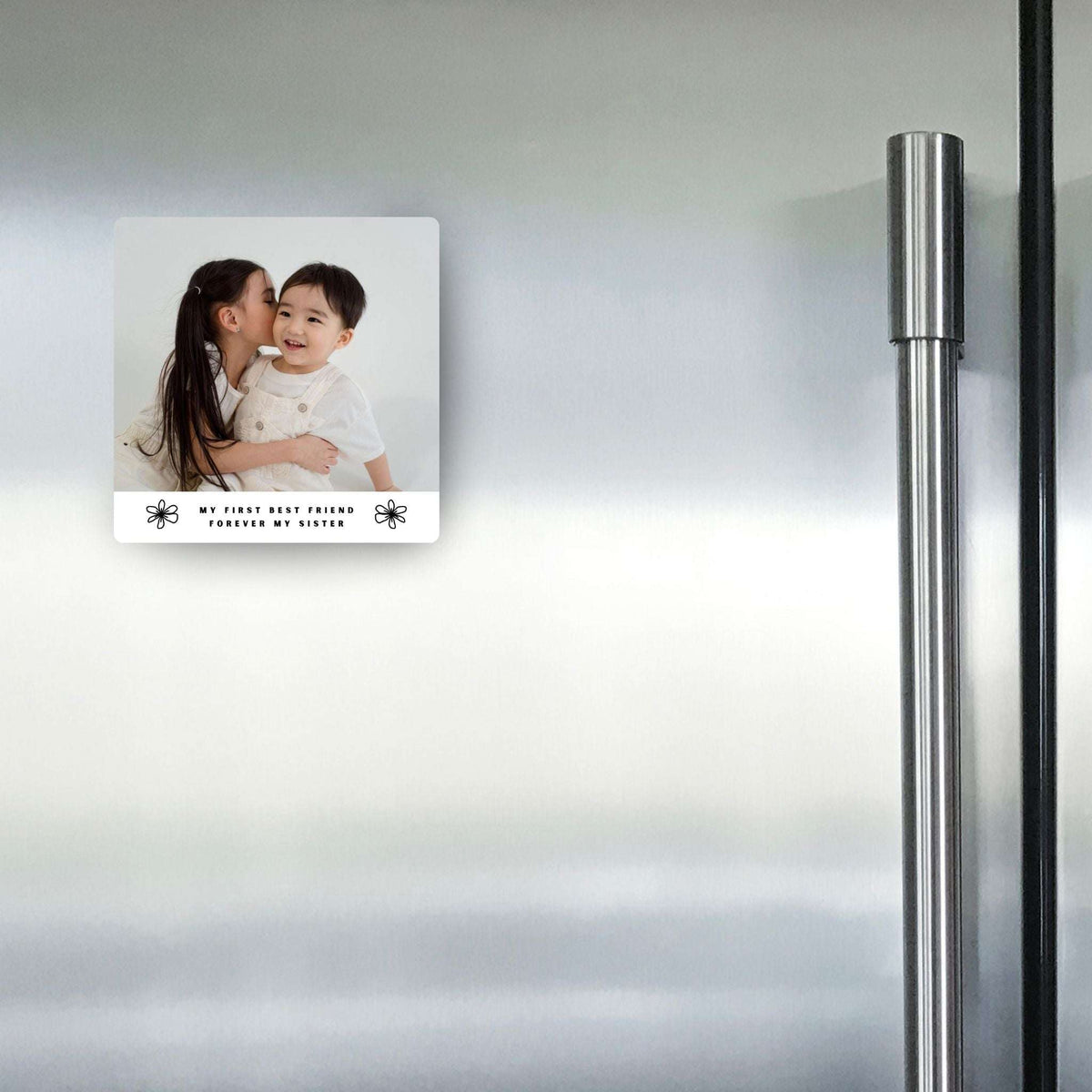 My First Best Friend - Custom Fridge Magnet