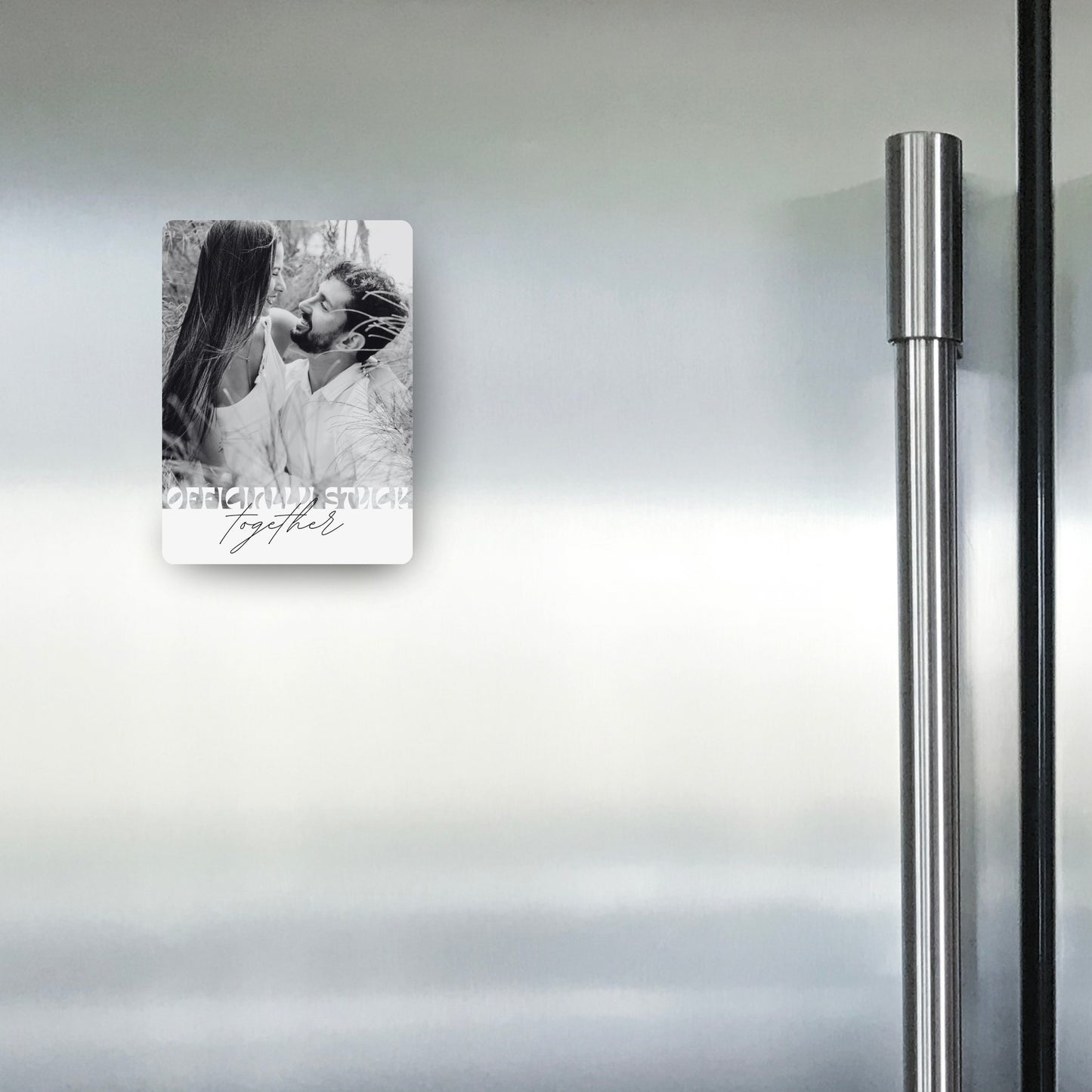 Officially Stuck Together - Custom Fridge Magnet