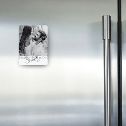 Officially Stuck Together - Custom Fridge Magnet