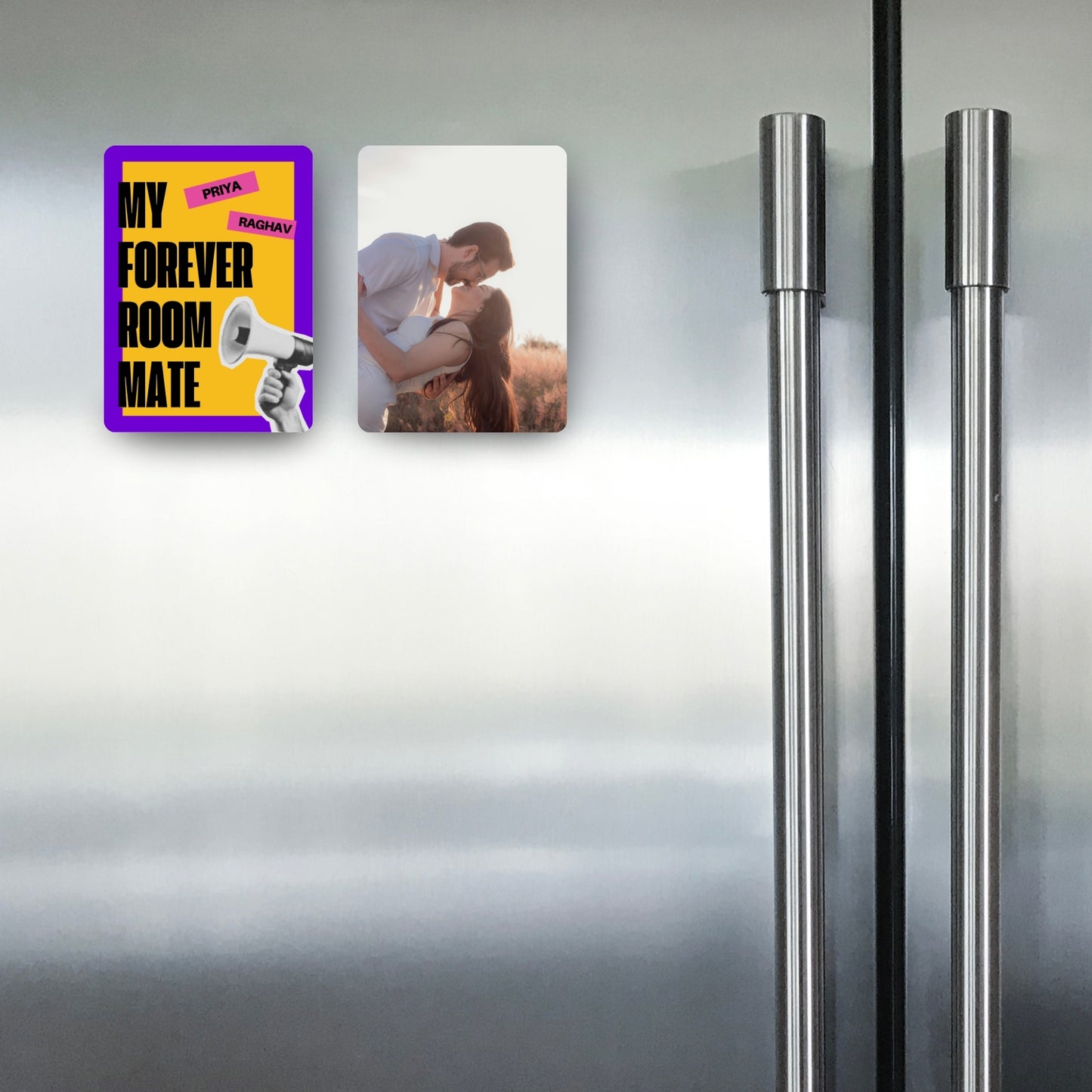 Forever Roommate - Custom Fridge Magnet Bundle (Set of 2)