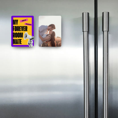 Forever Roommate - Custom Fridge Magnet Bundle (Set of 2)