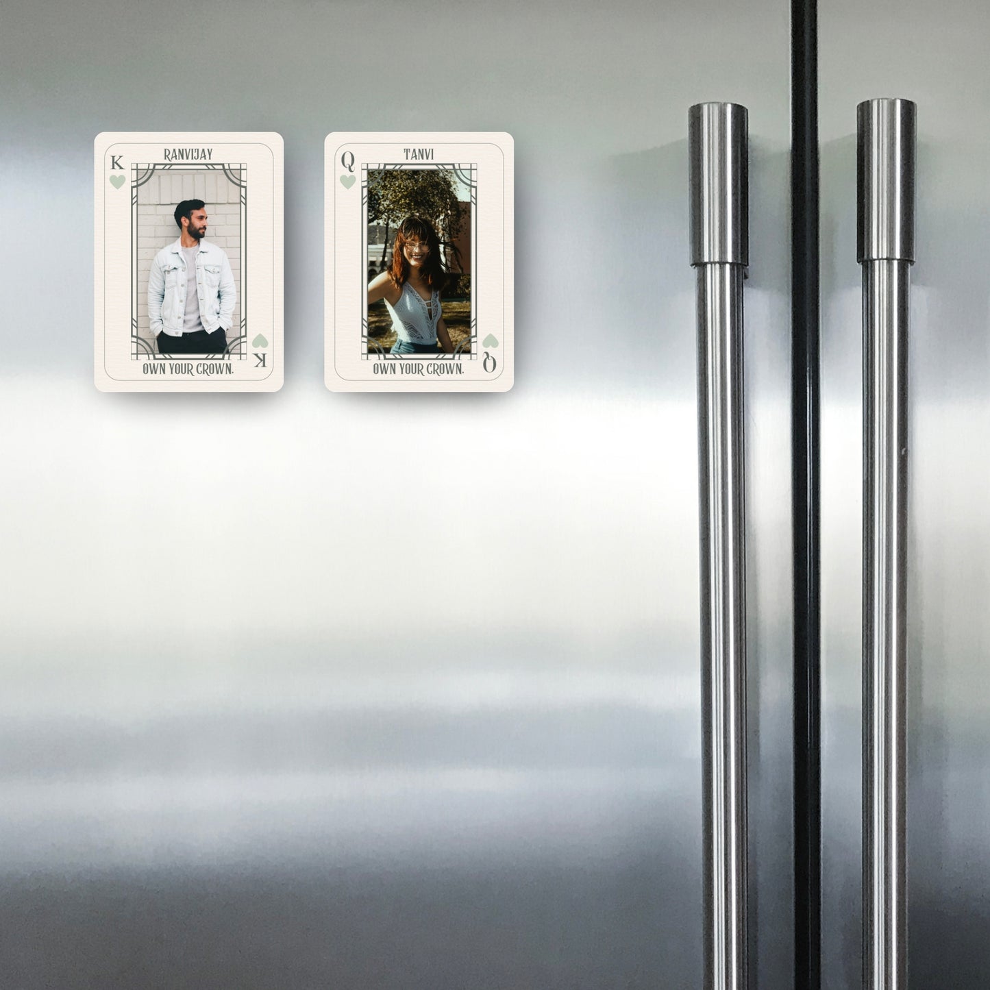 King & Queen Energy - Custom Fridge Magnet Bundle (Set of 2)