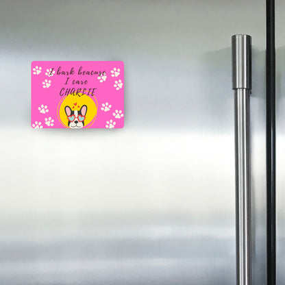 Bark With Love - Custom Fridge Magnet