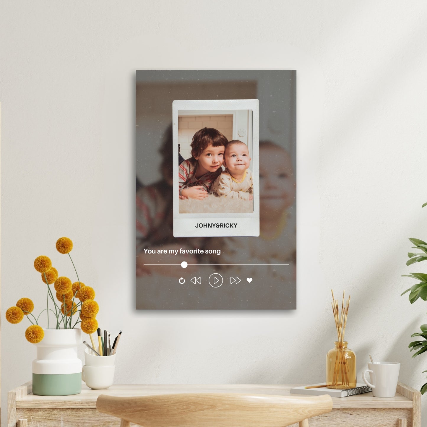 Favorite Song – Custom Metal Print