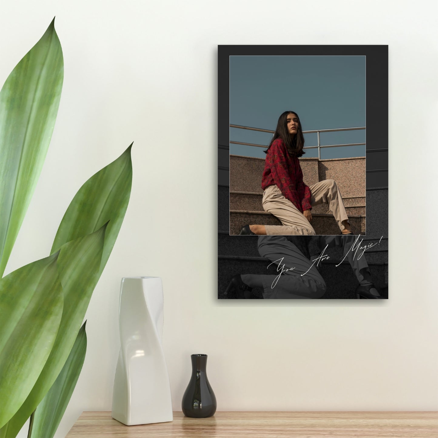 You are Magic - Custom Photo Metal Print