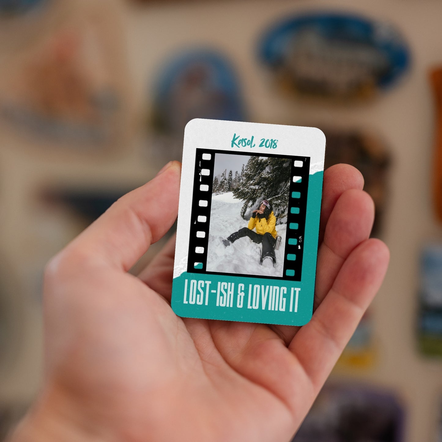 Lost-ish Moments - Custom Fridge Magnet