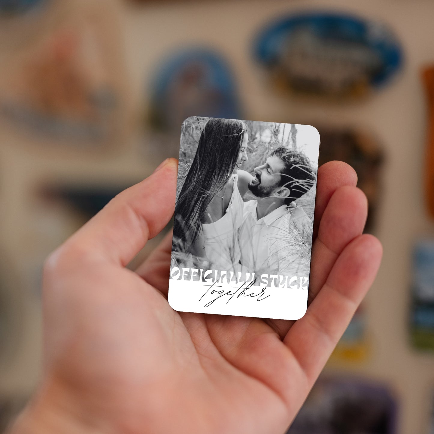 Officially Stuck Together - Custom Fridge Magnet