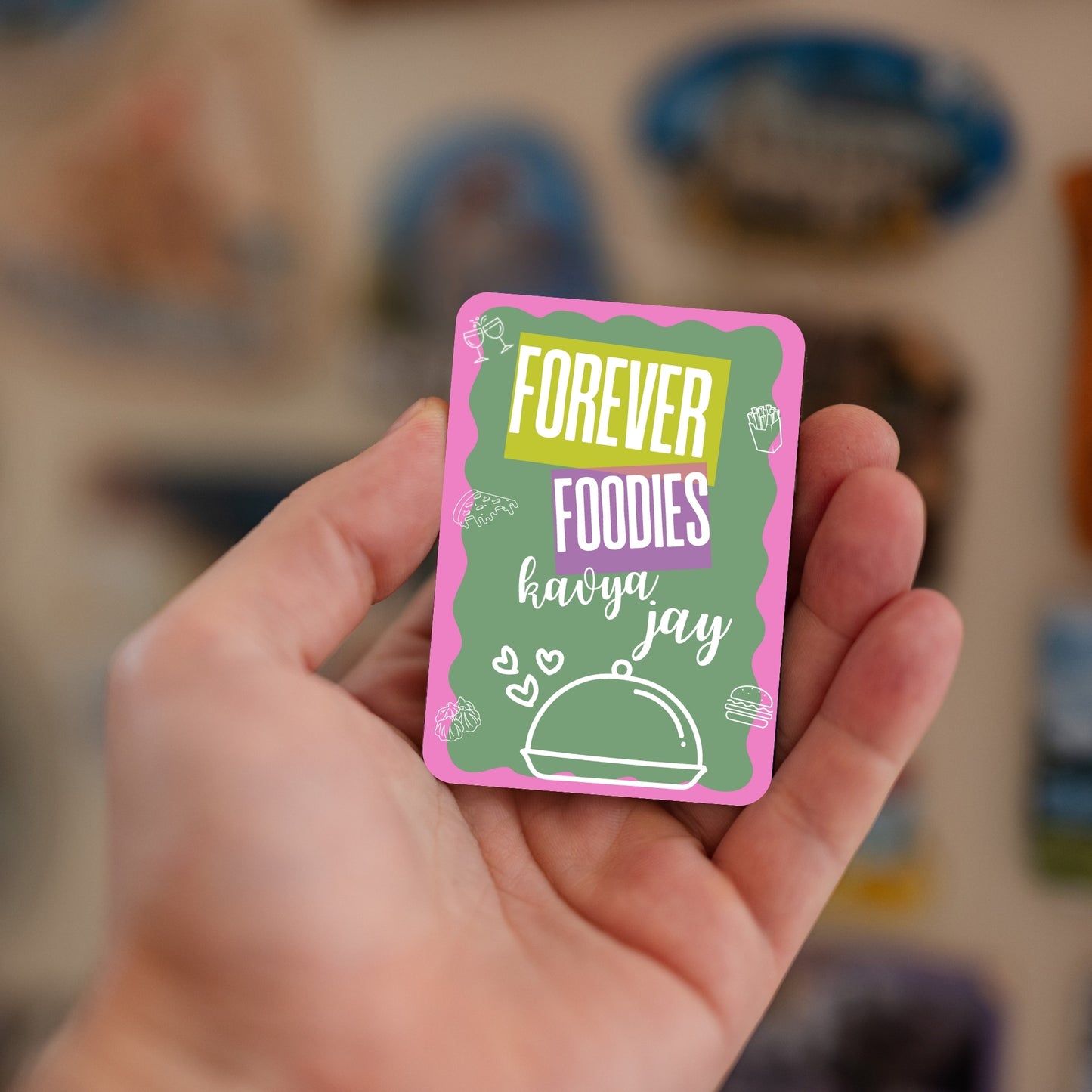 Forever Foodies - Custom Fridge Magnet