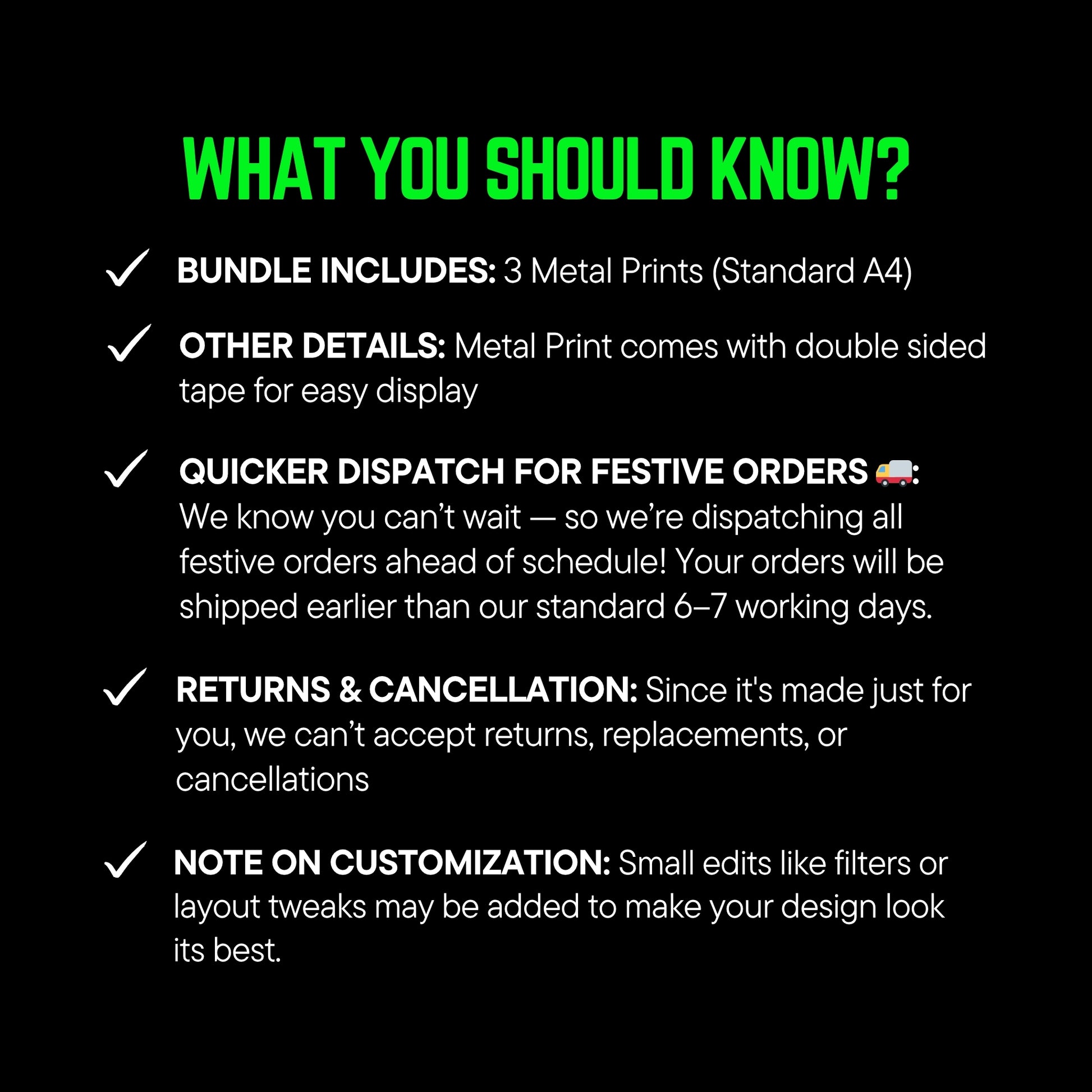What you should know?