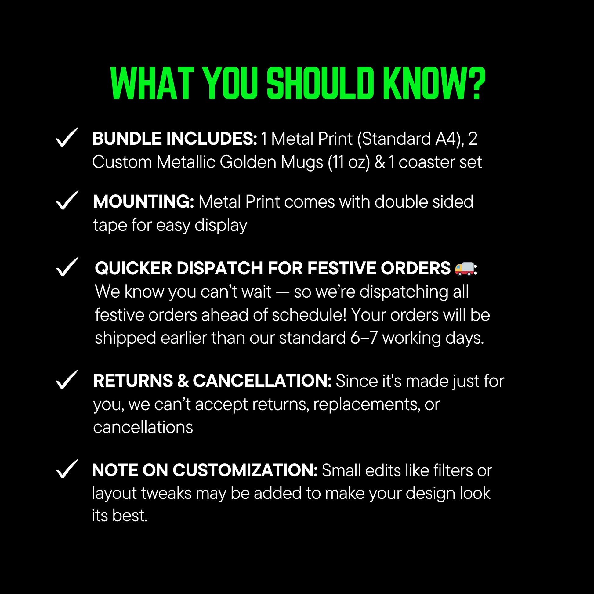 What you should know?