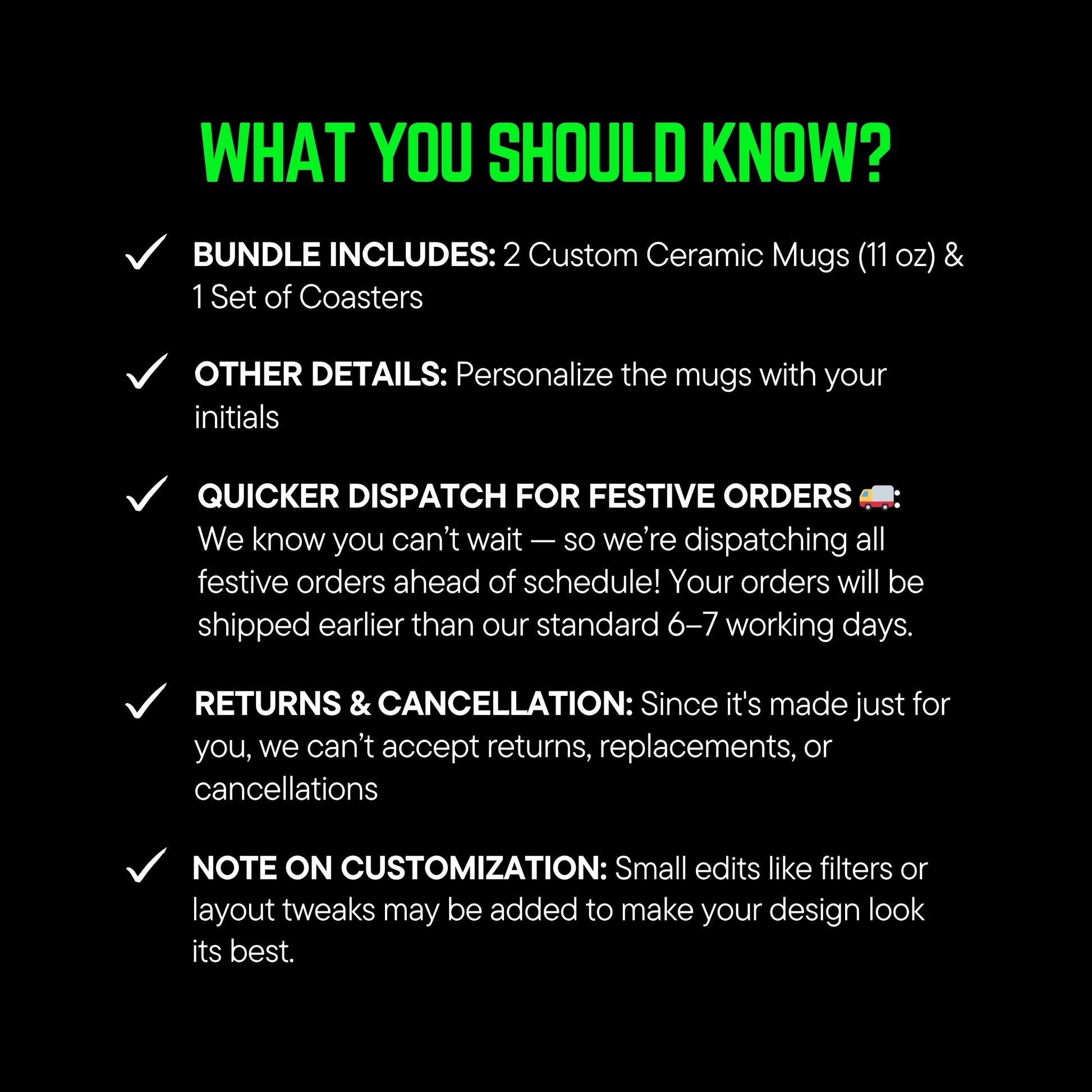What you should know?