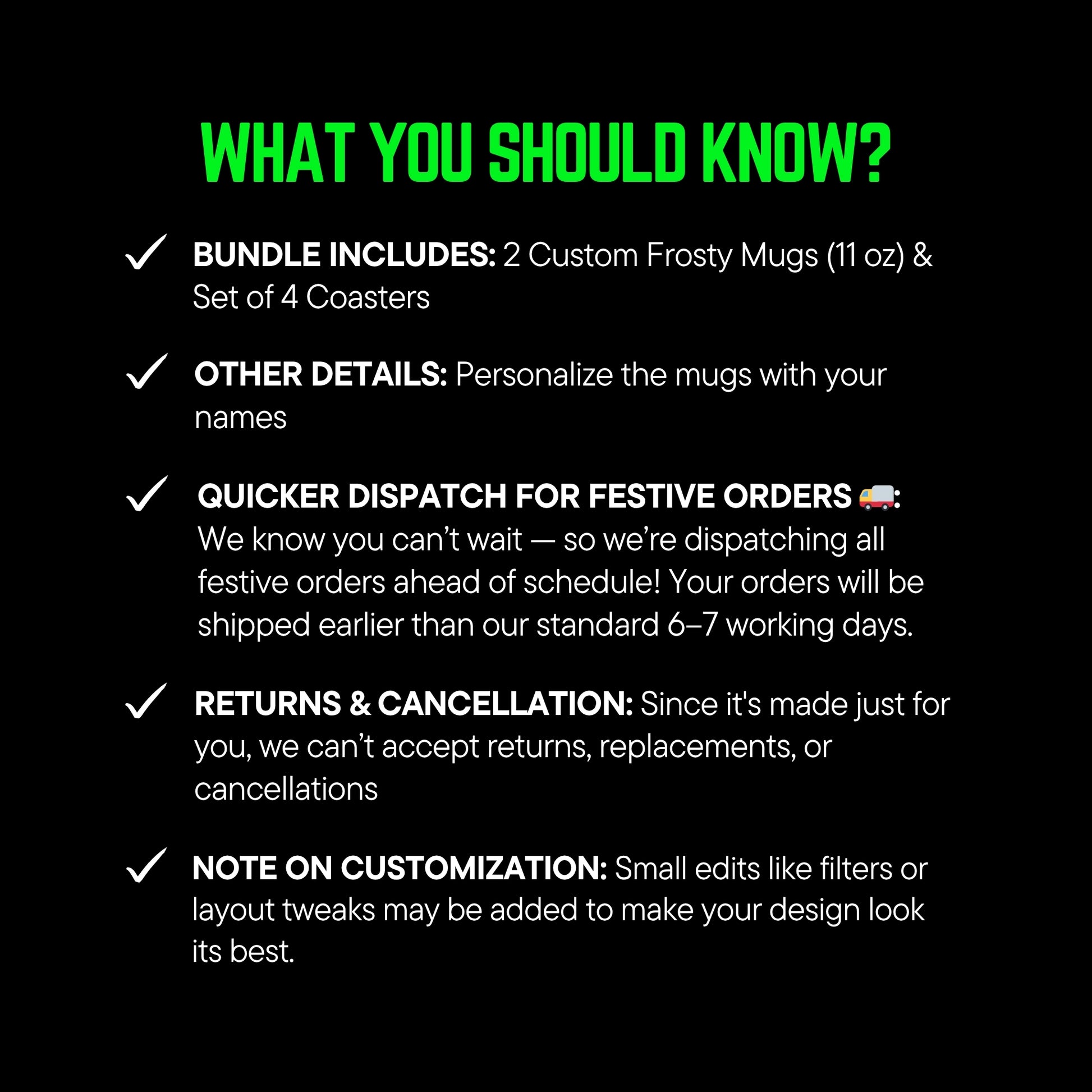 What you should know?