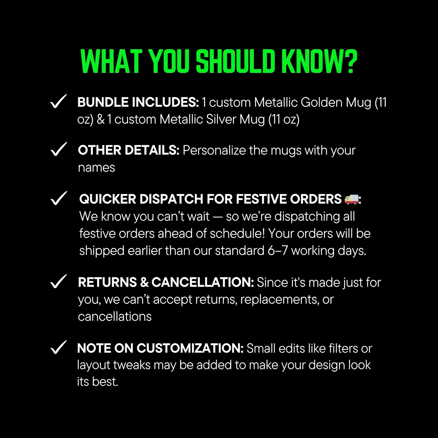 What you should know?