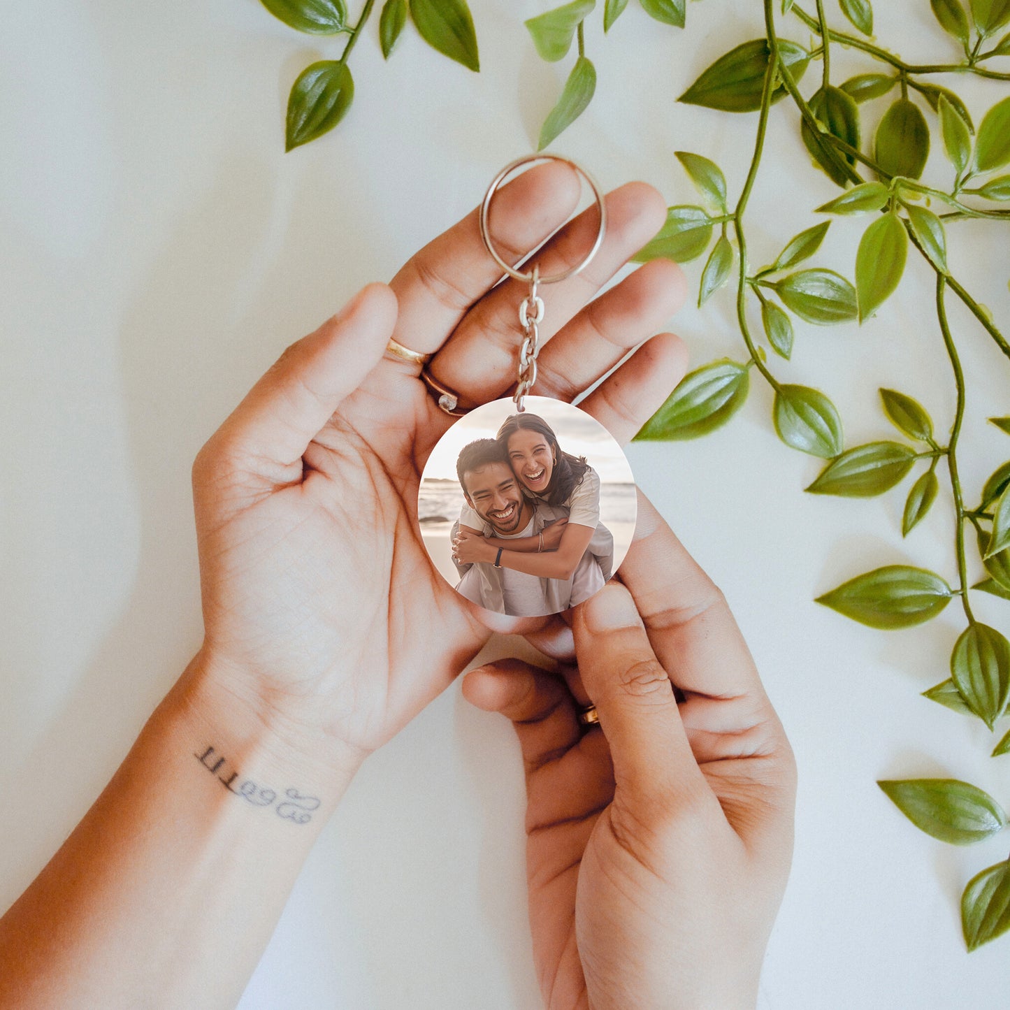 Custom Double Sided Keychain