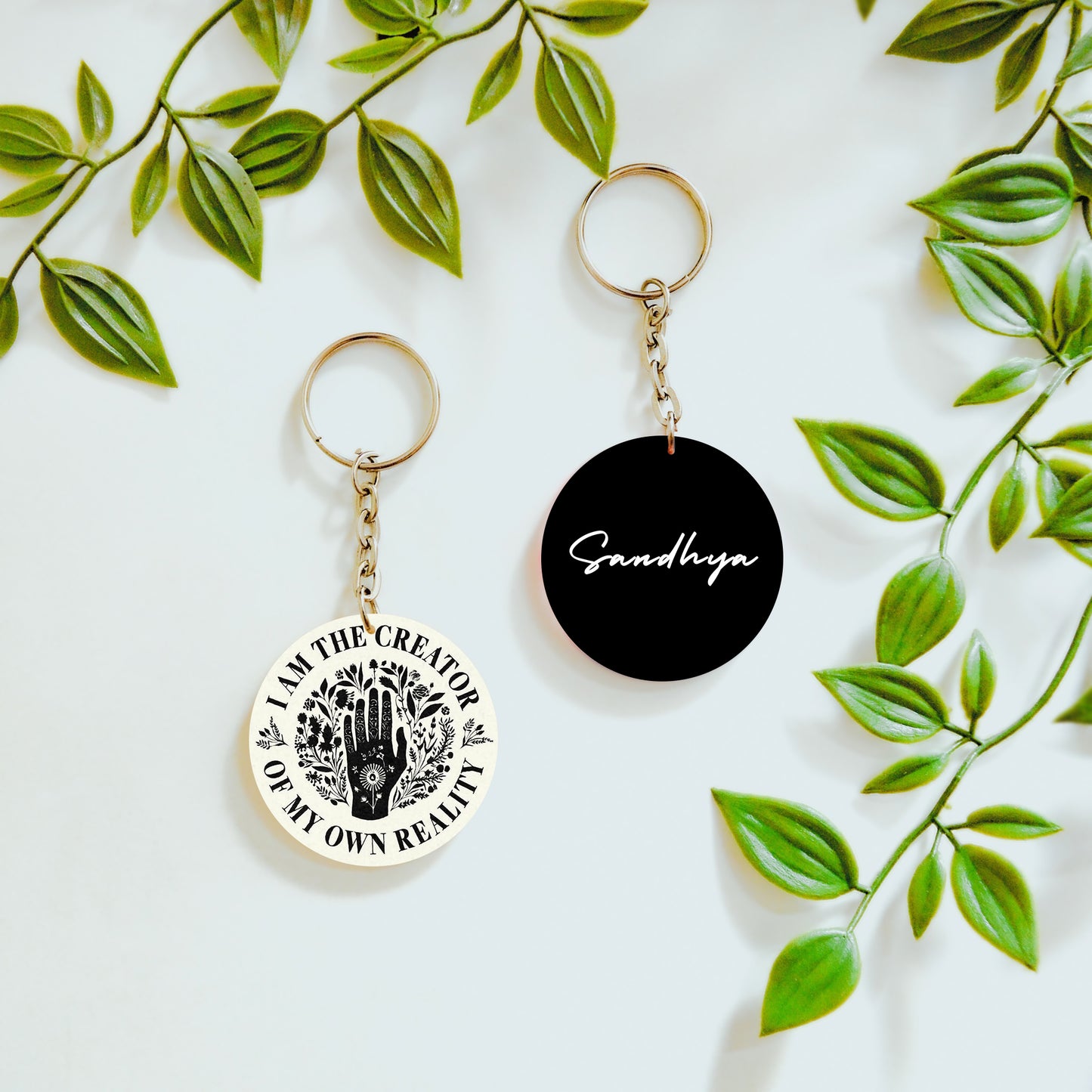 Custom Double Sided Keychain