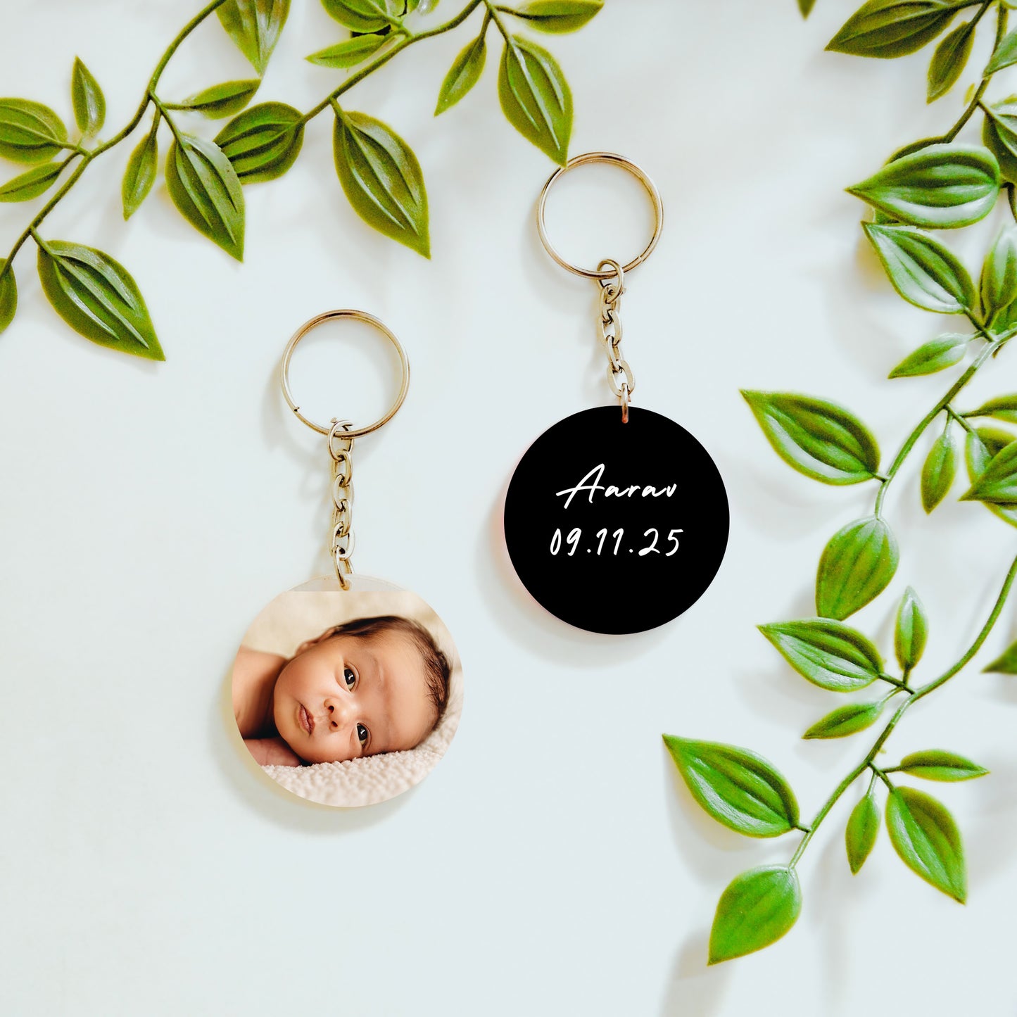 Custom Double Sided Keychain