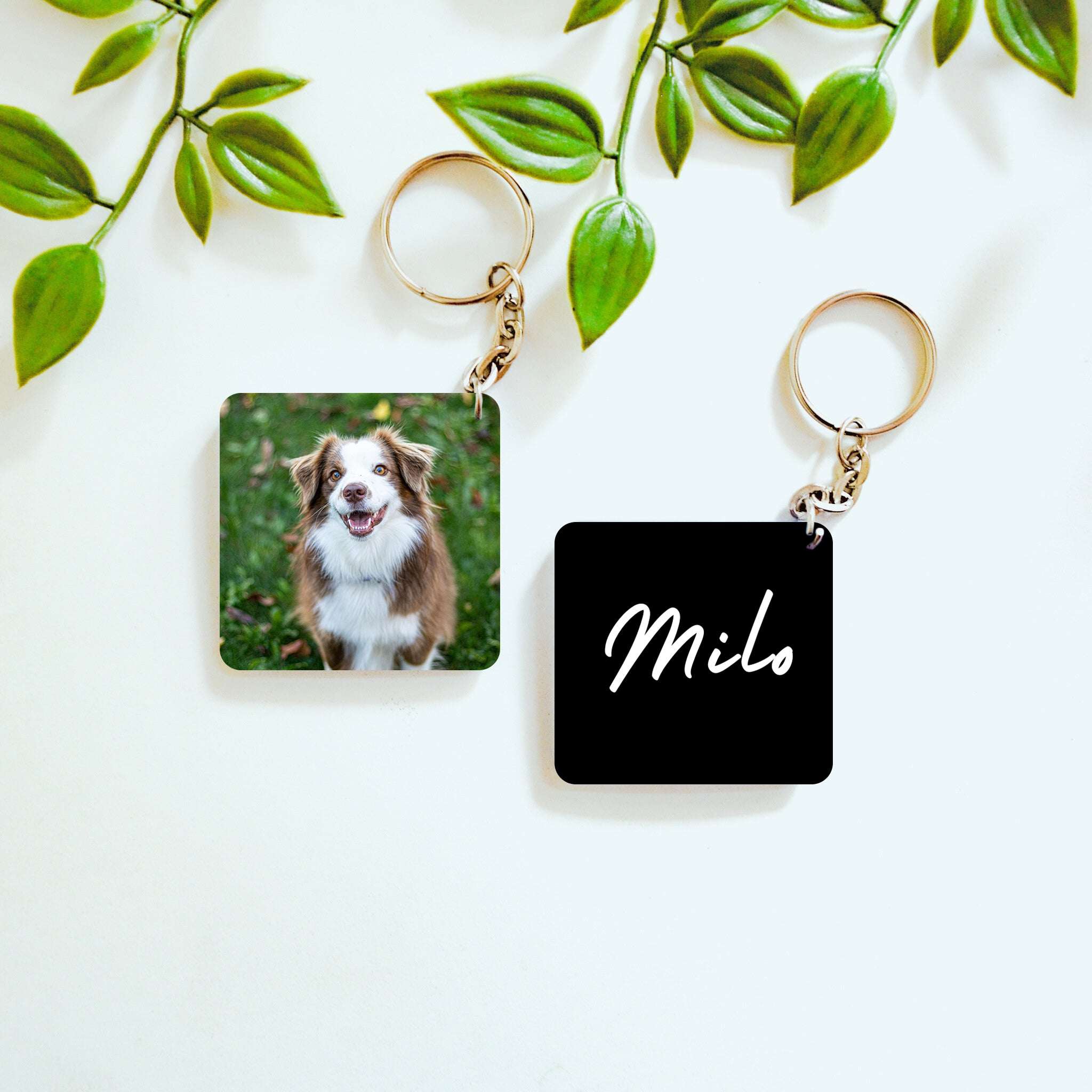 Custom Double Sided Keychain