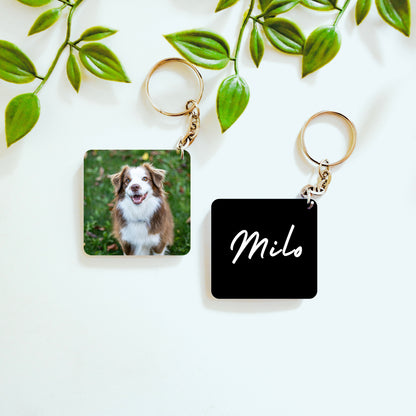 Custom Double Sided Keychain