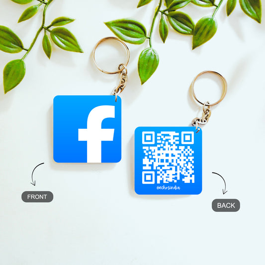 FB Promo – Custom Double Sided Keychain