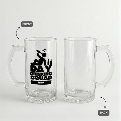 Day Drinking Squad - Custom Beer Mug